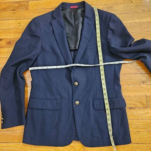 John Varvatos Star USA Men's Blue Wool Blazer Jacket 38R - Picture 6 of 11